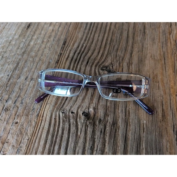 Gianni Po Accessories - Eyeglasses Frames Purple Bling Studded Gianni Po GP Y04C 50-17-140 Full Rim New